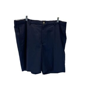 Peter Millar Navy‎ Blue Breathable Performance Fabric Golf Shorts Size 40 x 9"
